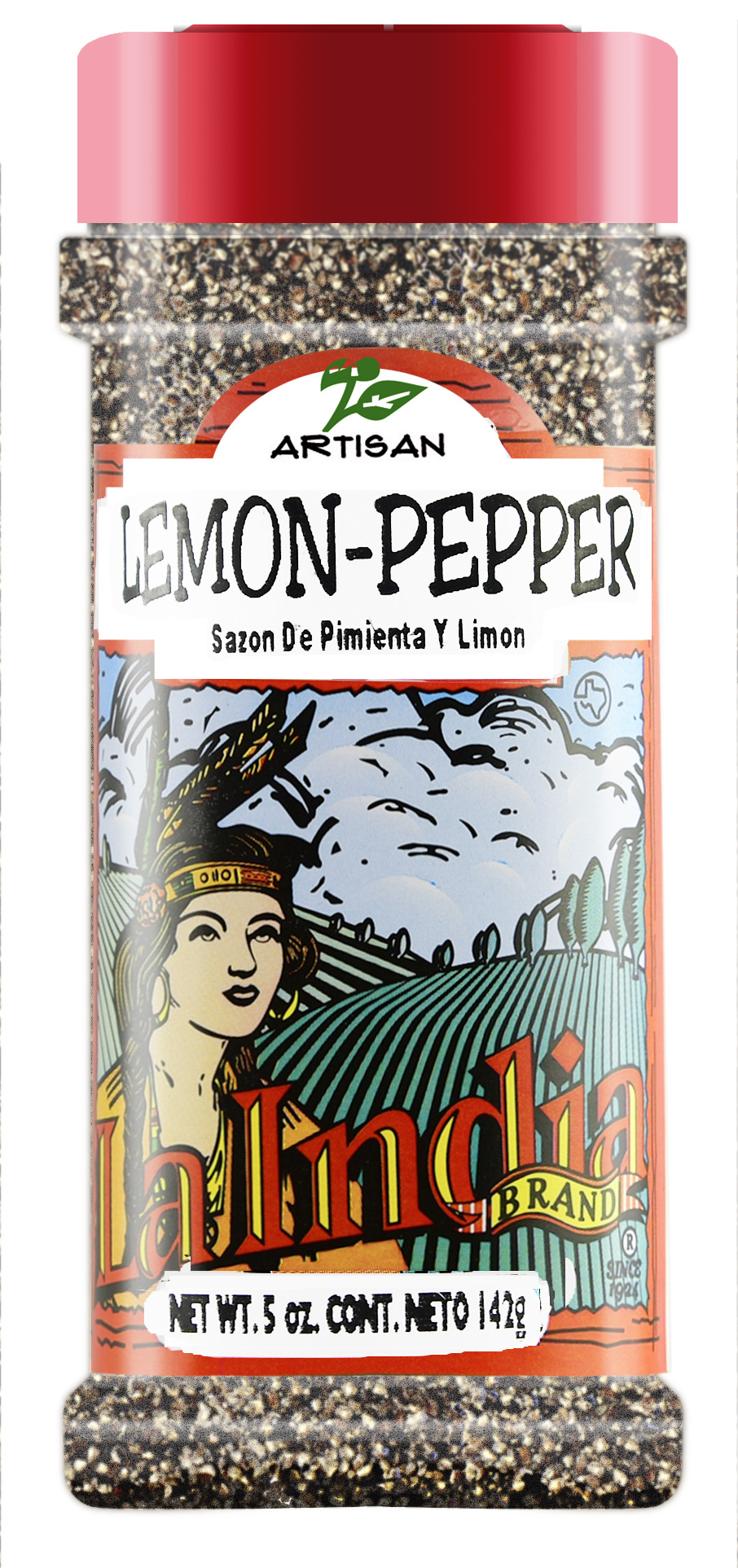 Lemon Pepper Seasoning Shaker (unit)